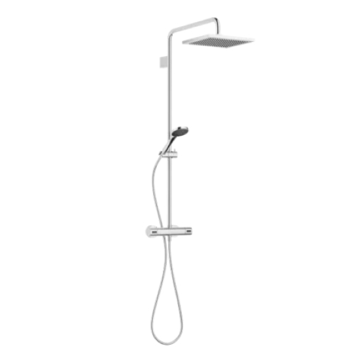 Duschsystem von Dornbracht Linie MEM in Chrom