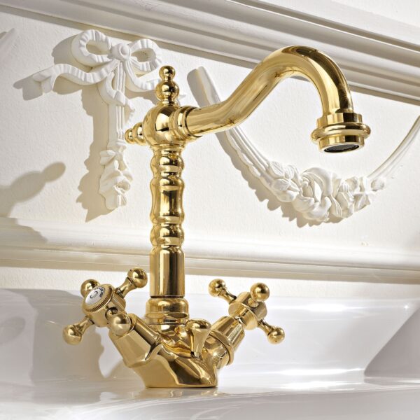 Einlochbatterie für Waschtisch Londra