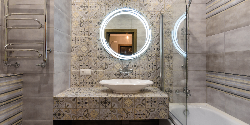 WC und Badewanne