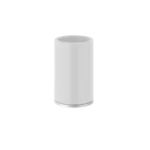 Becherhalter mit Becher weiss Standversion Gessi Ventaglio