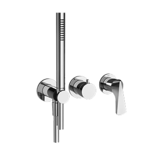 Fertigmontageset für UP-Einhebelmischer Dusche Gessi Ventaglio