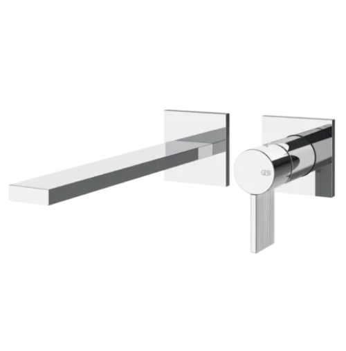 UP-Waschtischmischer Wandmontage Gessi Inverso Rigato