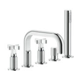 5-Loch-Wannenarmatur Gessi Linie Inciso