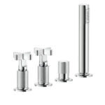 4-Loch-Wannenarmatur mit Umsteller Gessi Inciso