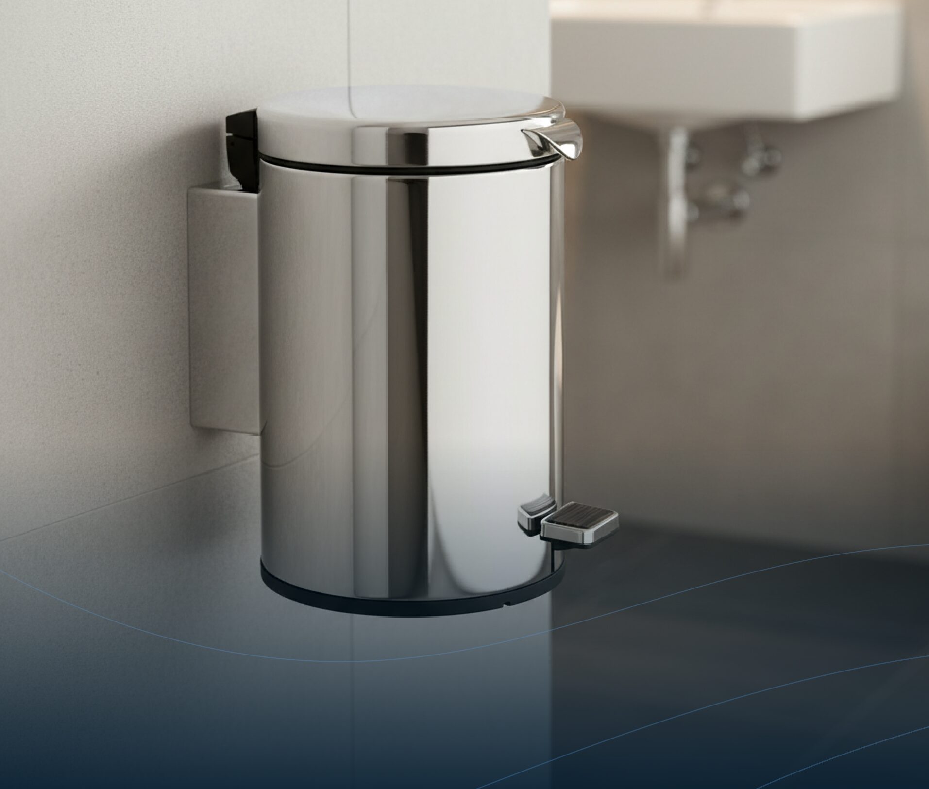 Badaccessoires rundes Design