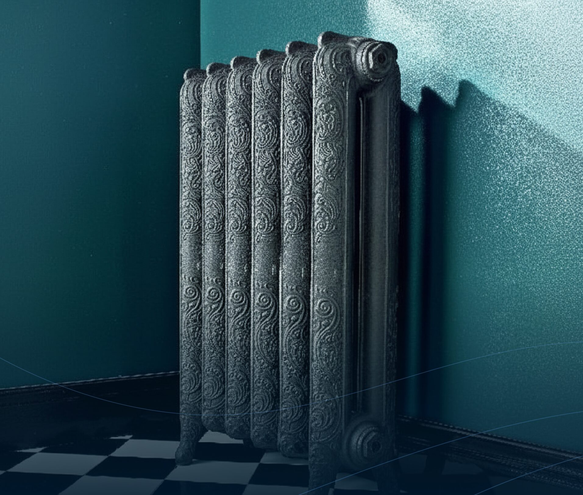 Nostalgie Heizkörper Gusseisen