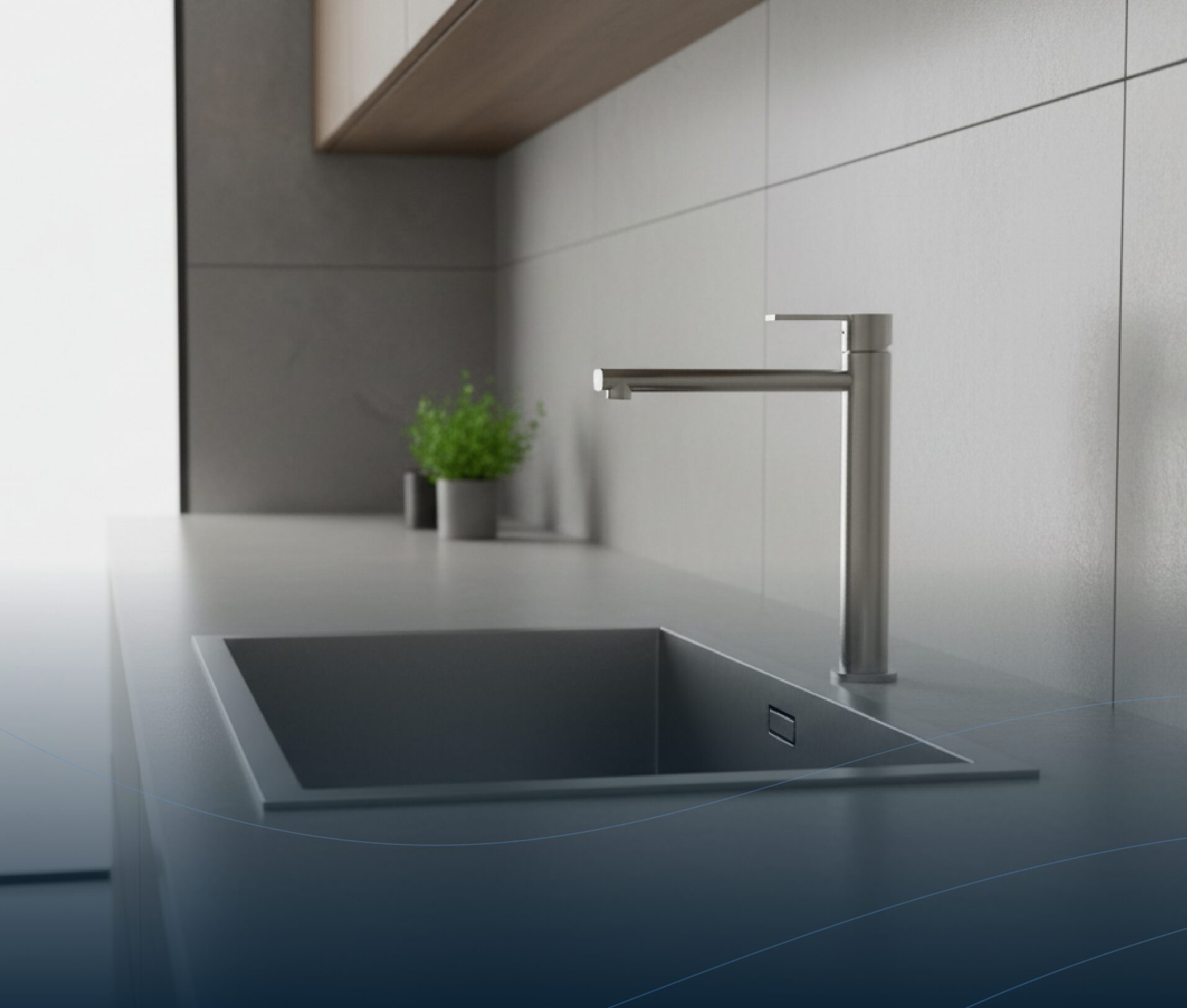 Küchenmischer Edelstahl