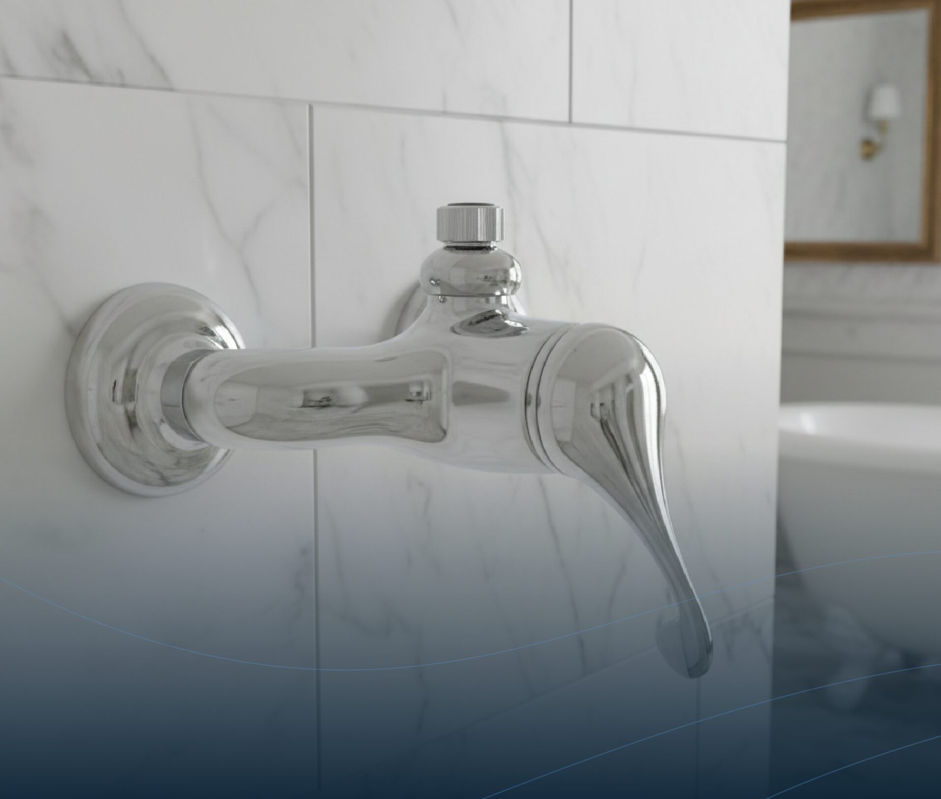 AP-Duschenmischer Retro