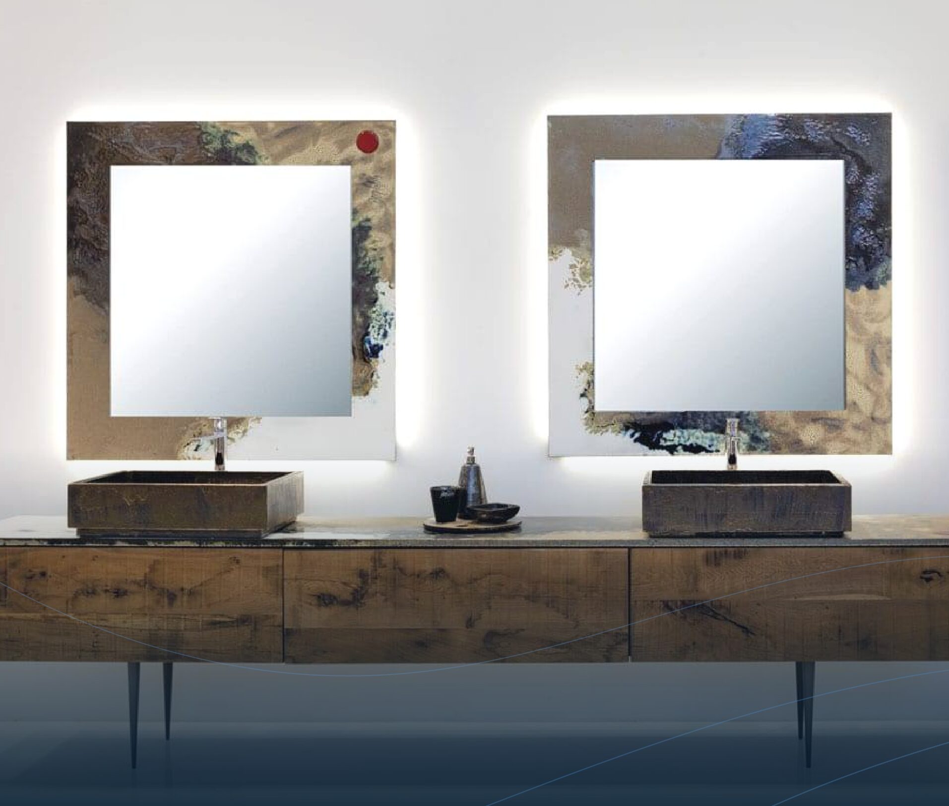 Vintage Design-Badmöbel