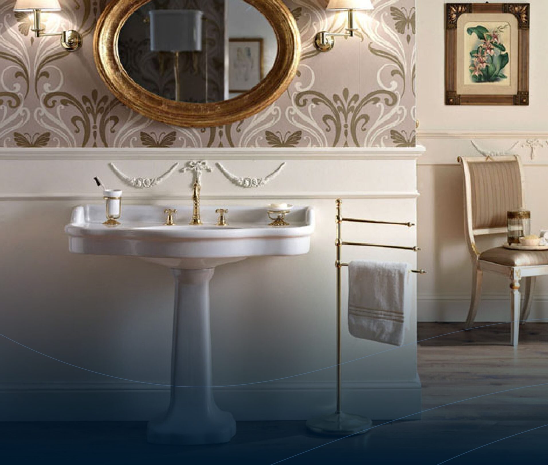 Klassische Waschtische