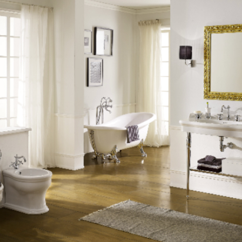 Castellano Retro WC Boden stehend