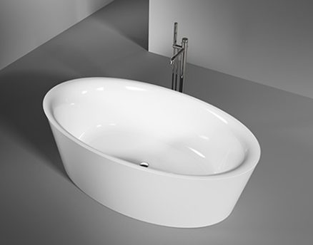 Badewanne freistehend Ella Oval Shape Schmidlin