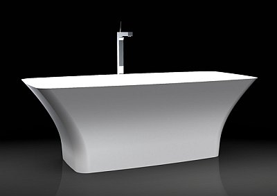 Badewanne freistehend Glanz V+A Ravello