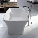 Badewanne freistehend Glanz V+A Ravello