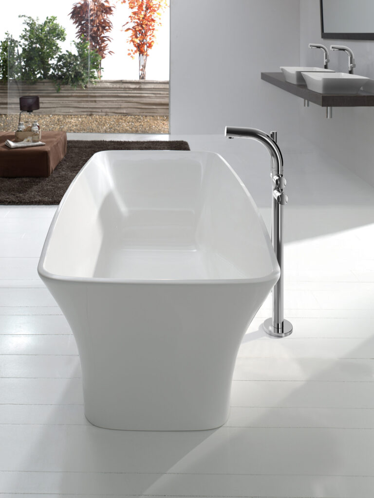 Badewanne freistehend Glanz V+A Ravello